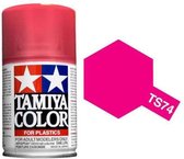 Tamiya TS-74 Clear Red Transparent - Gloss - Acryl Spray - 100ml Verf spuitbus