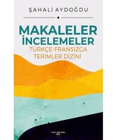 Makaleler   İncelemeler: Türkçe   Fransızca Terimler Dizini