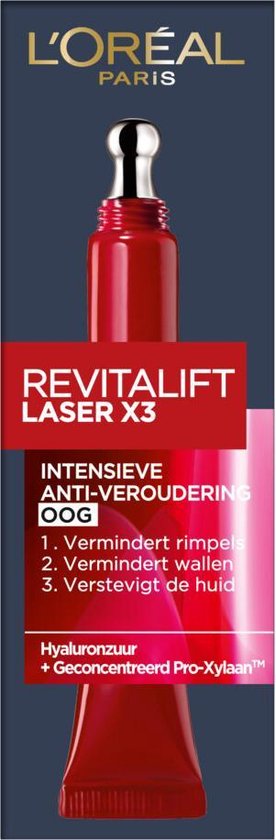 L'Oréal Paris Revitalift Laser X3 anti-rimpel oogcrème - 15 ml