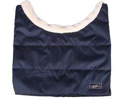 Qhp Borstbeschermer Ontario Navy - Regendeken | Deken accessoires paard
