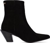 Fred de la Bretoniere 183010244 Enkellaarsjes - Enkelboots met rits - Dames - Zwart - Maat 38