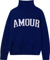 Zadig & Voltaire Trui meisje blauw maat 140