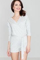 Katrus - Jumpsuit - Licht grijs - Maat 42