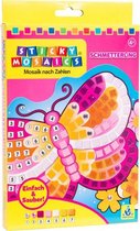 moza√Øeken sticky mosaics vlinder junior roze