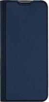 Dux Ducis - Telefoon Hoesje geschikt voor OnePlus Nord 2 5G Hoes - Skin Pro Book Case - Donker Blauw