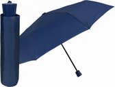 mini-paraplu basic 98 cm fiberglas marineblauw