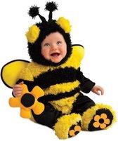 kinderkostuum Buzzy Bee maat 86 zwart/geel