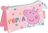 Nickelodeon Trousse Peppa Pig Filles 21 X 11 Cm Polyester Rose