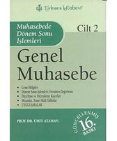 Genel Muhasebe Cilt: 2 Muhasebede Dönem Sonu İşlemleri