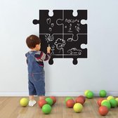 Krijtbord Decoratie Sticker Puzzel