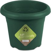 bloempot Flori 4,5 liter 18 x 14 cm gerecycled groen