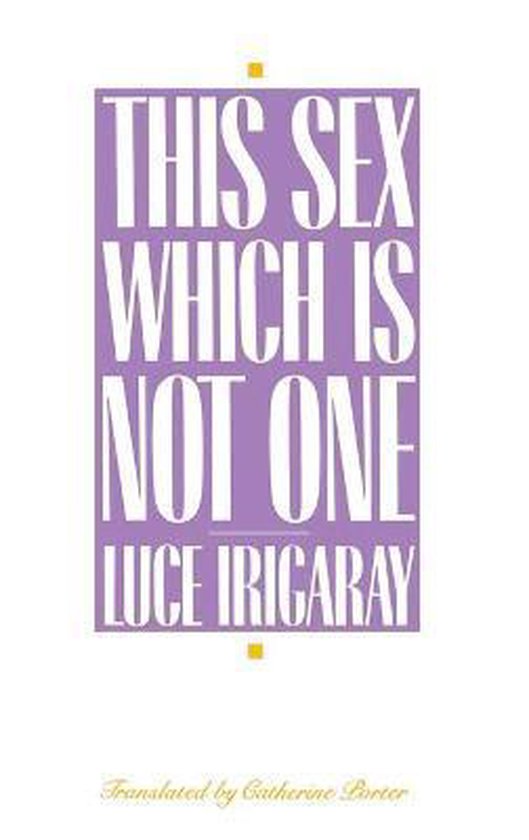 This Sex Which Is not One - cover