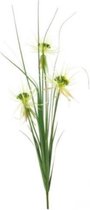 kunstplant Dandelion 122 cm zijde geel/groen