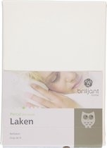 Briljant Home - Laken Percal - Katoen Laken - Wit - Lits-jumeaux - 240x270 cm