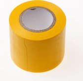 Stokvis tapes PVC Isolatietape geel 50mm x 10 meter