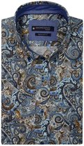 Giordano 106003 Casual overhemd met korte mouwen - Maat XL - Heren