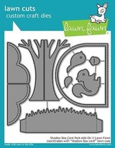 Shadow Box Card Park Add-on Dies (LF1907)