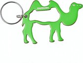 Munkees Flesopener Kameel 6,5 Cm Staal Groen