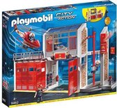 Playset City Action Fire Station Playmobil 9462