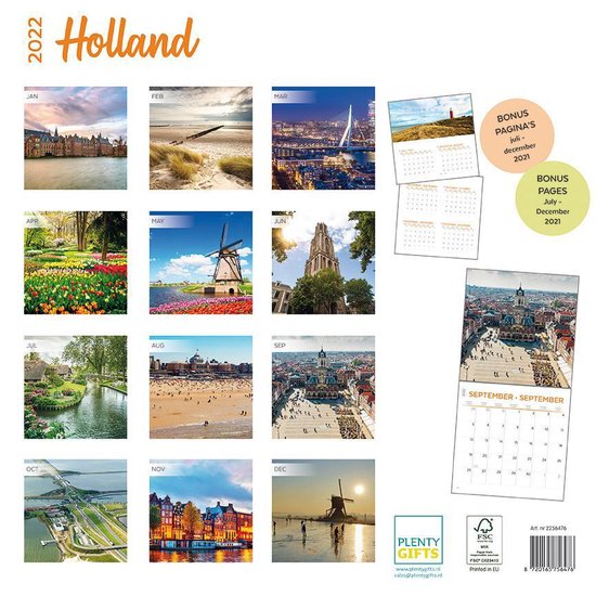 Holland Kalender 2022