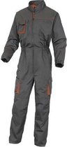 Delta Plus Mach II werkoverall - Polyester/katoen - Grijs | Oranje - M