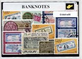 Bankbiljetten – Luxe postzegel pakket (A6 formaat) : collectie van verschillende postzegels van bankbiljetten – kan als ansichtkaart in een A6 envelop - authentiek cadeau - kado -