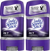 Lady Speed Stick Invisible Protection Deodorant Gel Stick Vrouw - Anti-Transpirant Deodorant Gel Stick met 48 Uur Zweetbescherming - Bestseller Uit Amerika - 2 Stuks