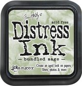 Ranger Distress Inks pad - bundled sage stempel pad