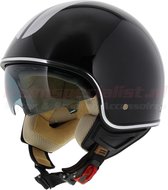 Vito Special jethelm scooterhelm glans zwart M