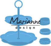 Marianne Design Creatable Mal Etagere & macarons LR0463 12.0x14.0cm