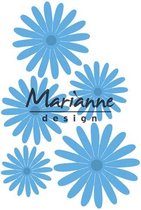 Marianne Design Creatable Mal Anjas bloemen set LR0472 10.5x19.5cm