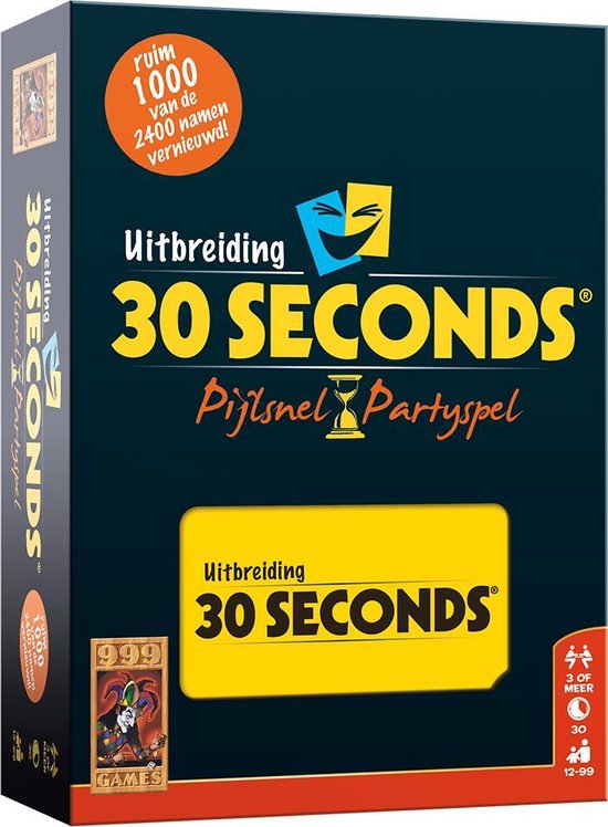 30 Seconds ® Uitbreiding Bordspel | Games bol.com