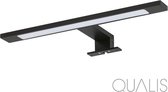 QUALIS Opbouw LED verlichting voor spiegel/spiegelkast - LUCERNA NERO - zwart