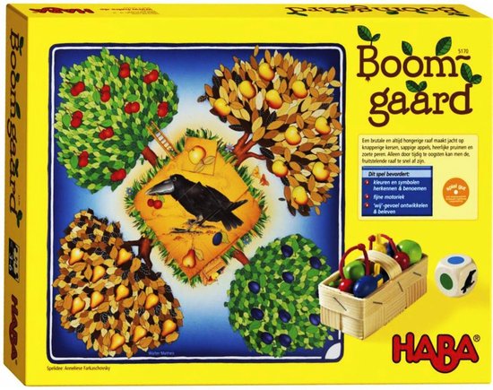 Gezelschapsspel: Haba Spel Spelletjes vanaf 3 jaar Boomgaard, uitgegeven door Haba