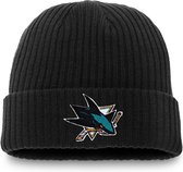 Fanatics Core Beanie Knit San Jose Sharks Zwart Os