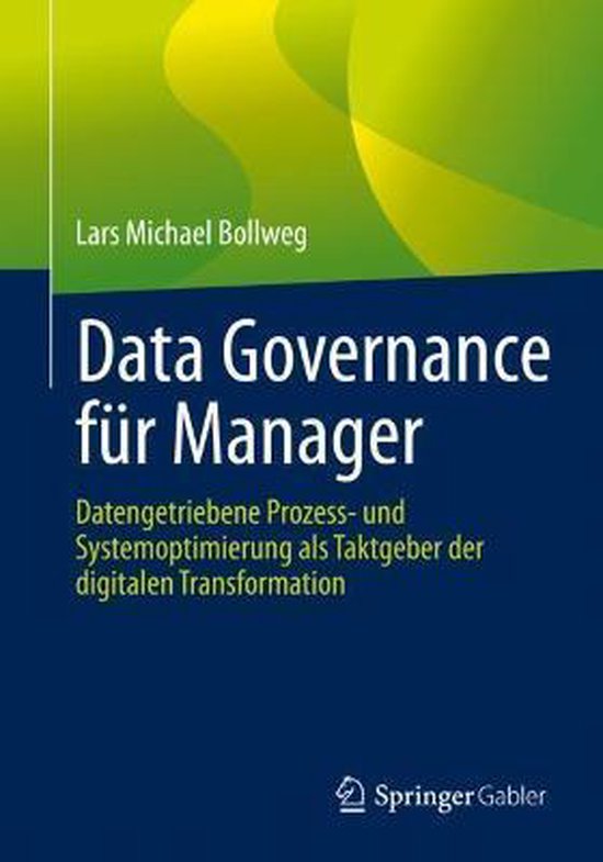 Data Governance fuer Manager - cover