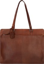 Dimagini Classics 15,6" Croco Businessbag brown