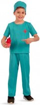 Carnival Toys Verkleedpak Surgeon Junior Textiel Groen Mt 126