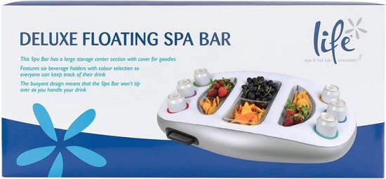 Life - Spa Bar Deluxe - Bubbelbad Bar Tafeltje - Life spa & hot tub essentials
