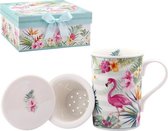 Kop met theefilter 116137 Flamenco