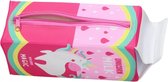 Blueprint Collections Etui Unicorn Roze 20 X 7,5 Cm