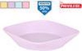 Plato Dessert Plastic 18cm Yenc - Geassorteerde kleuren