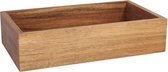 Houder Hout Vierkant (32,5 x 17,5 x 7,5 cm)