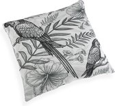 Kussen Birds Grijs (45 x 45 cm)