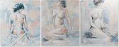 Schilderij DKD Home Decor Nude Woman (80 x 4 x 100 cm)