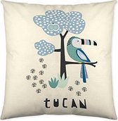 Kussenhoes Cool Kids Tukkan (50 x 50 cm)