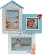 Fotolijsten DKD Home Decor Koraal (10 x 15 cm) (9 x 9 cm)