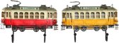 Wandkapstok DKD Home Decor Lisboa Metaal Vintage (31 x 23 x 5 cm) (2 pcs)