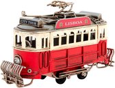 Voertuig DKD Home Decor Lisboa Decoratief Rood Metaal (14 x 4 x 8 cm)