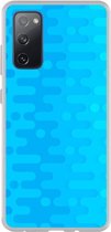 Smartphonebooster Telefoonhoesje - Back Cover - Geschikt Voor Samsung Galaxy S20FE - Blue En Blue